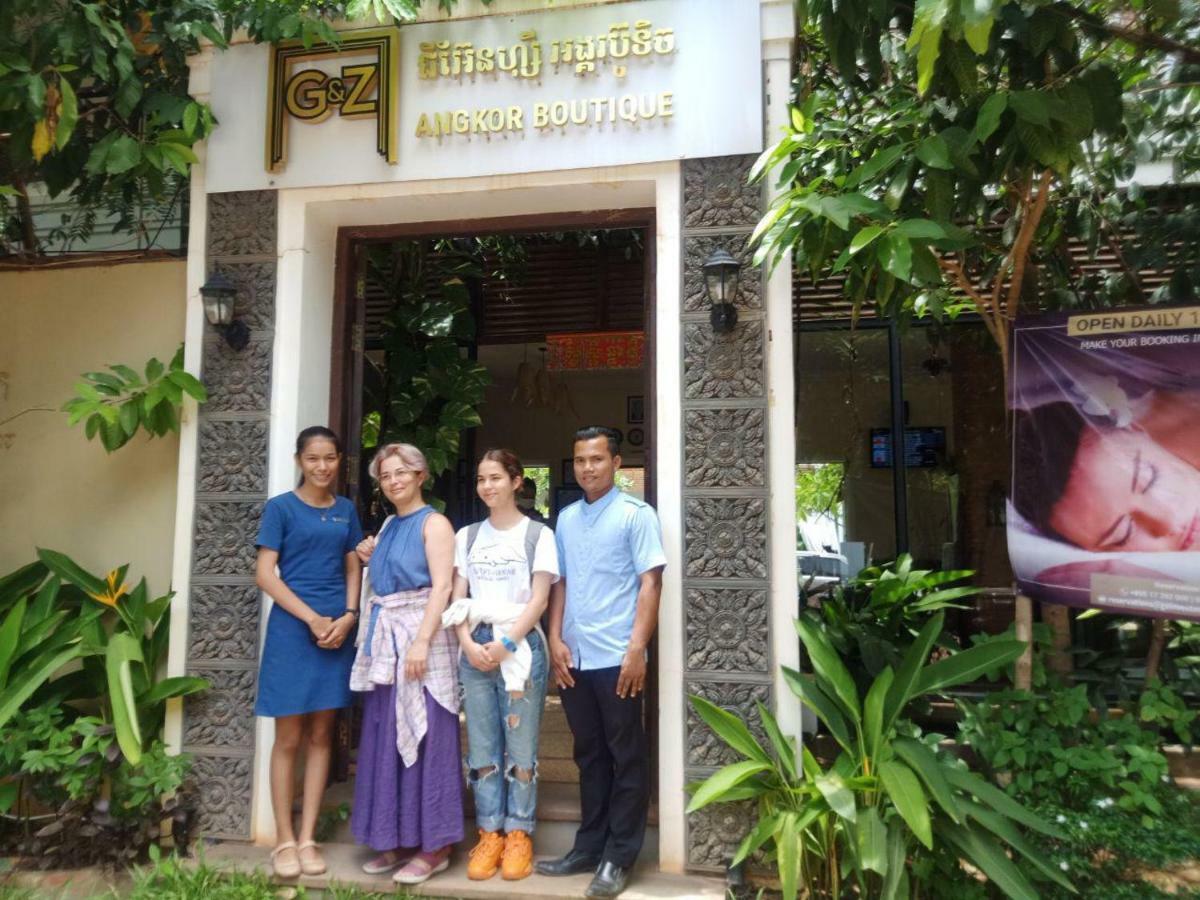 Gz Angkor Boutique Hotel Siem Reap Exterior photo